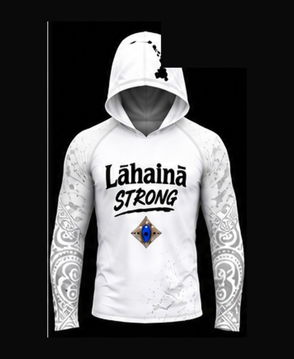 Bright White / White rashguard front