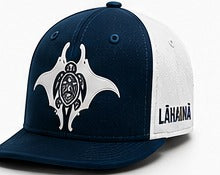 Navy / White cap