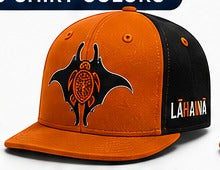 Orange / Black cap