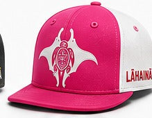 Pink / White cap