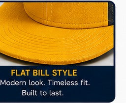 Flat bill detail