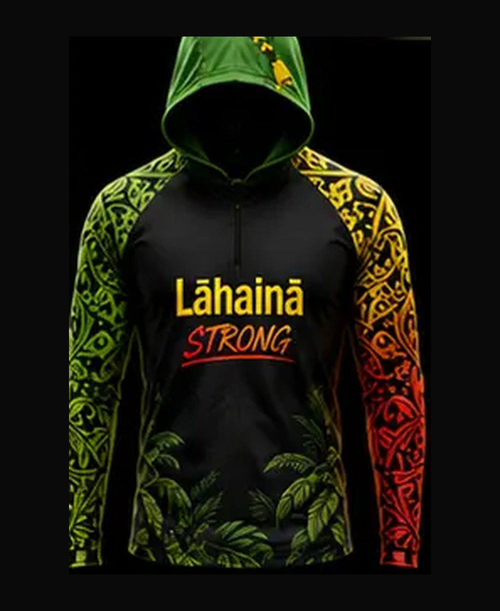 Gecko Rasta Black rashguard front