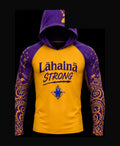 Gold / Royal Purple rashguard front