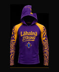 Royal Purple / Gold rashguard front