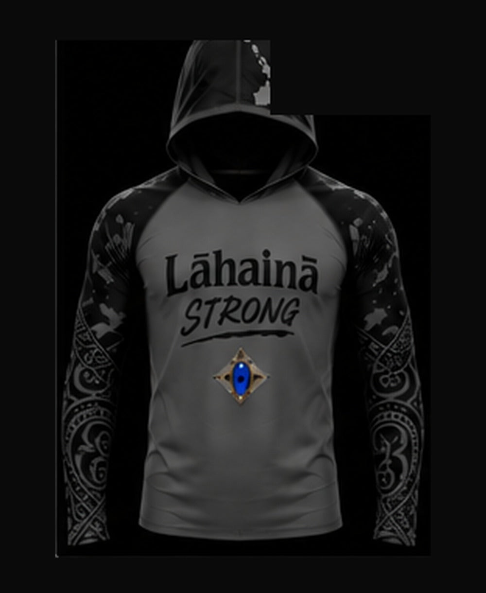 Light Black / Deep Black rashguard front