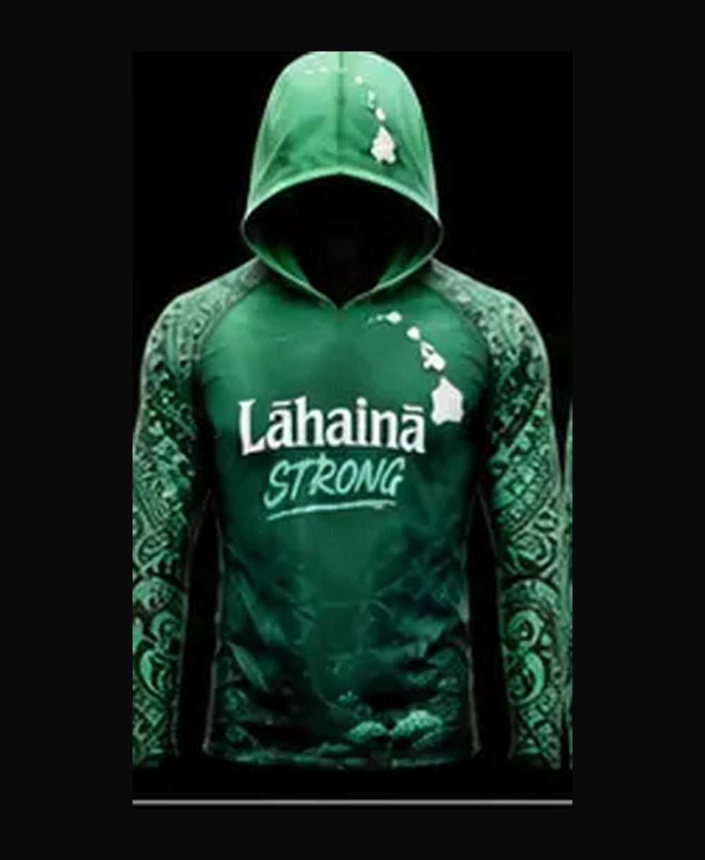 Octopus Sea Glass Green rashguard front