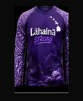 Octopus Orchid Purple rashguard front