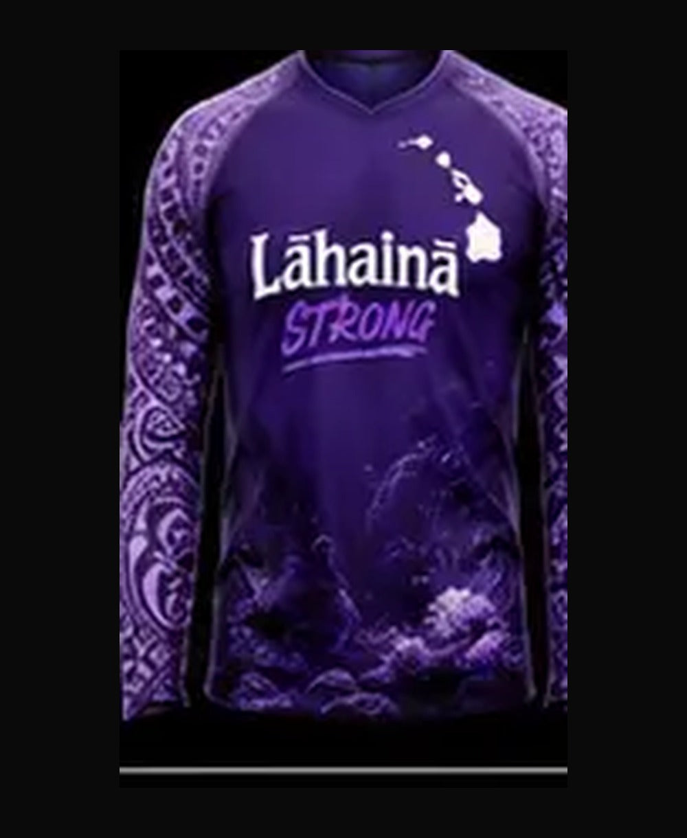 Octopus Orchid Purple rashguard front