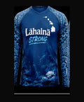 Octopus Royal Blue rashguard front