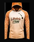 Pineapple Sunset Orange rashguard front
