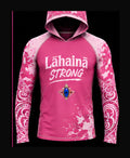 Hot Pink / Light Pink rashguard front