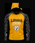 Steel Gold / Black rashguard front
