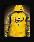 Sun Yellow / Storm Gray rashguard front